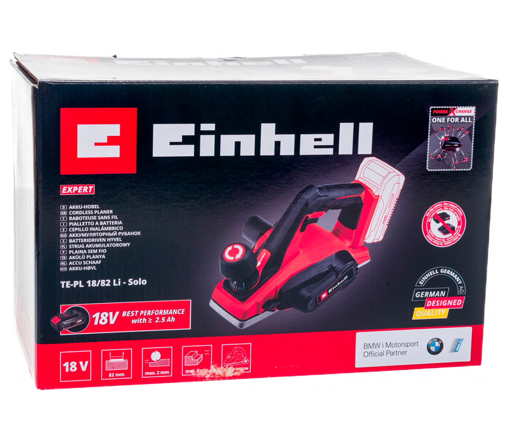 Рубанок EINHELL TE-PL 18/82Li SOLO PXC 43.454.00  82мм photo 9
