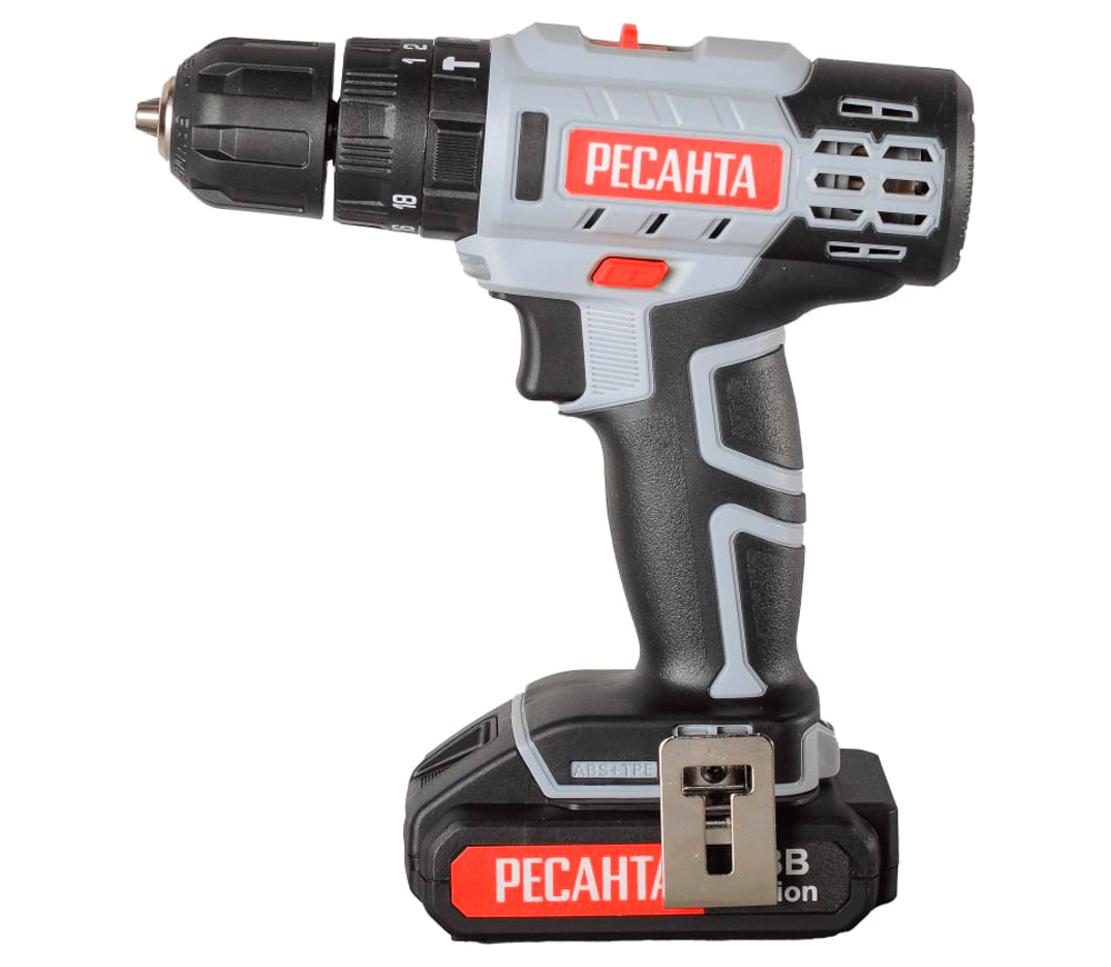 Mașină de înșurubat cu acumulator RESANTA DA-18-2LK-U 75146 18V 2Ah photo 0
