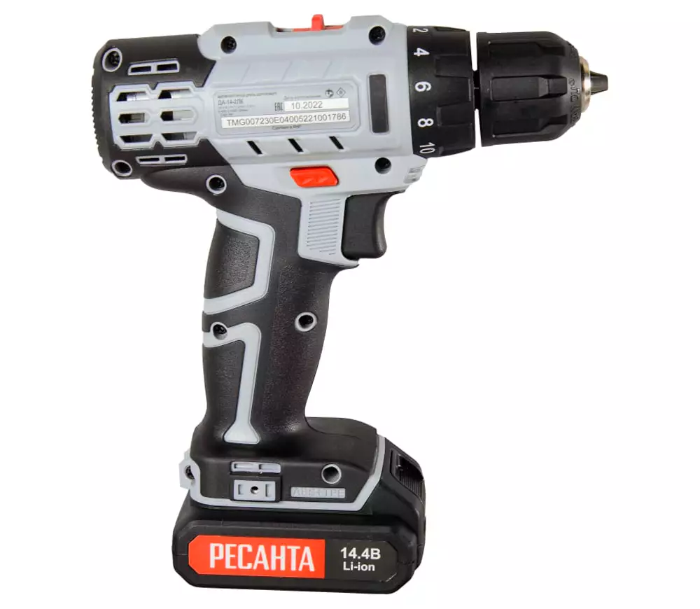 Mașină de înșurubat cu acumulator RESANTA ДA-14-2ЛК  75144 14.4V 2Ah photo 0