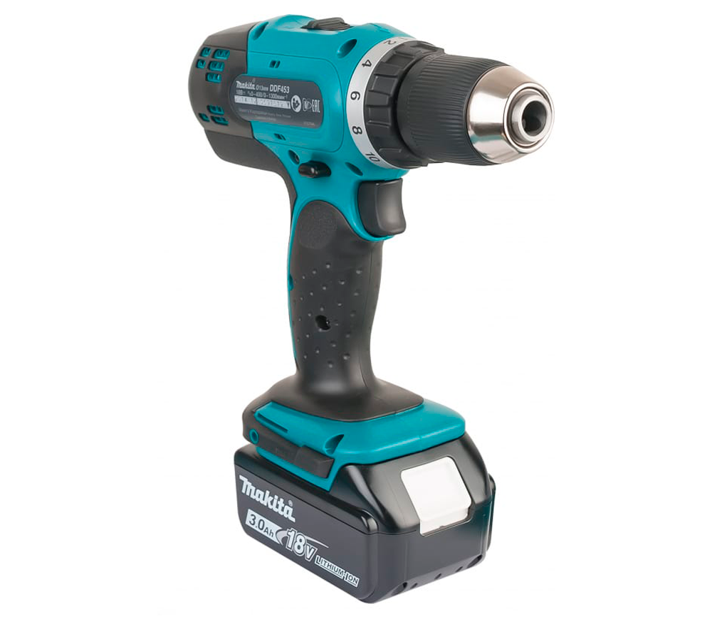 Mașină de înșurubat cu acumulator MAKITA DDF453RFE3 18V 3Ah photo 0