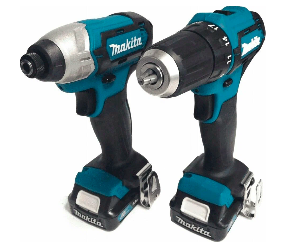Набор шуруповертов аккумуляторных MAKITA CLX224X 12В 1.5Ач photo 0