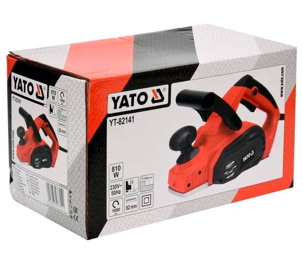 Рубанок YATO YT82141 810вт 82мм photo 1