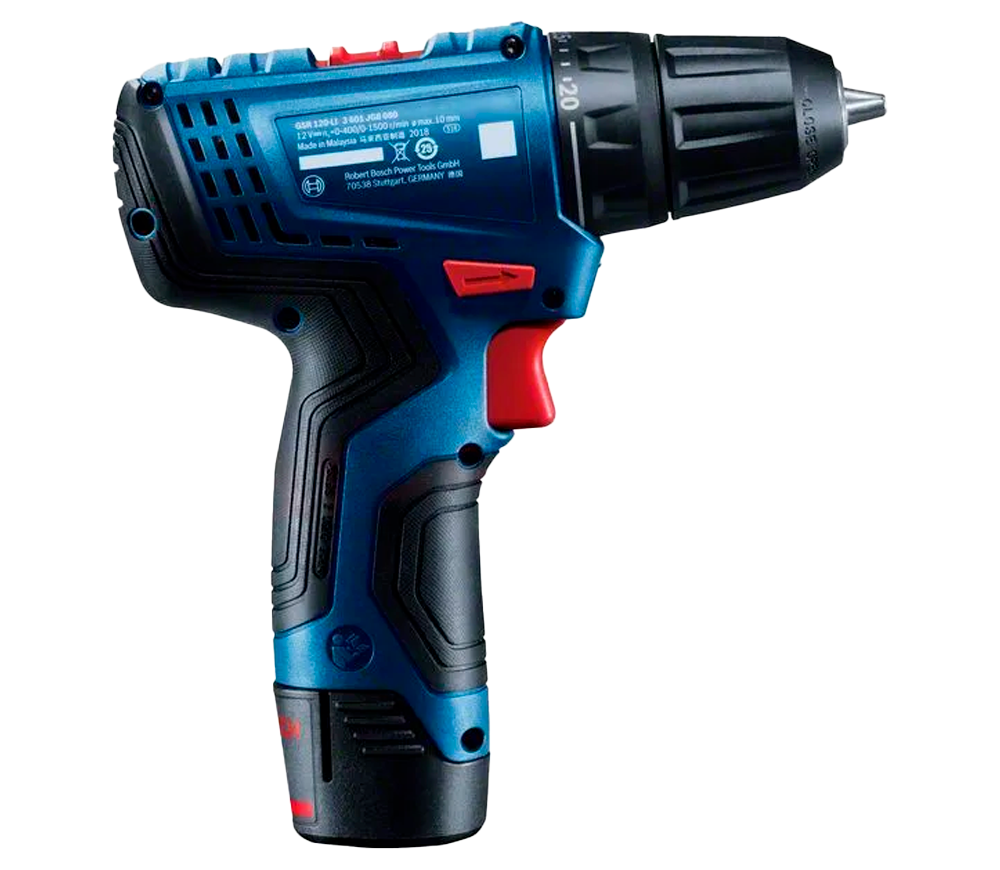 Mașină de înșurubat cu acumulator BOSCH GSR 120-LI B06019G8002 12V 2Ah photo 1