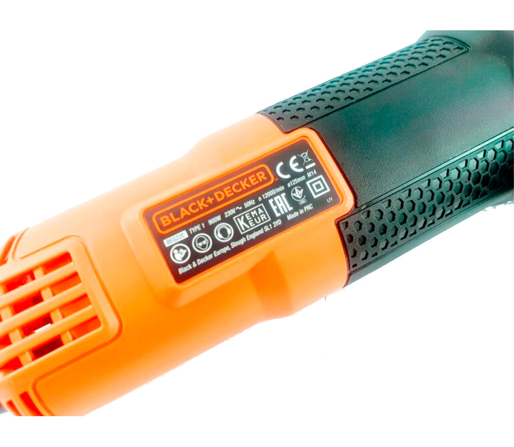 Polizor unghiular BLACK&DECKER BEG220-QS 900w 125mm photo 1