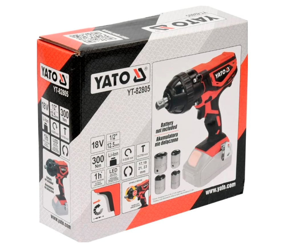 Гайковерт YATO YT82805  300Нм photo 1