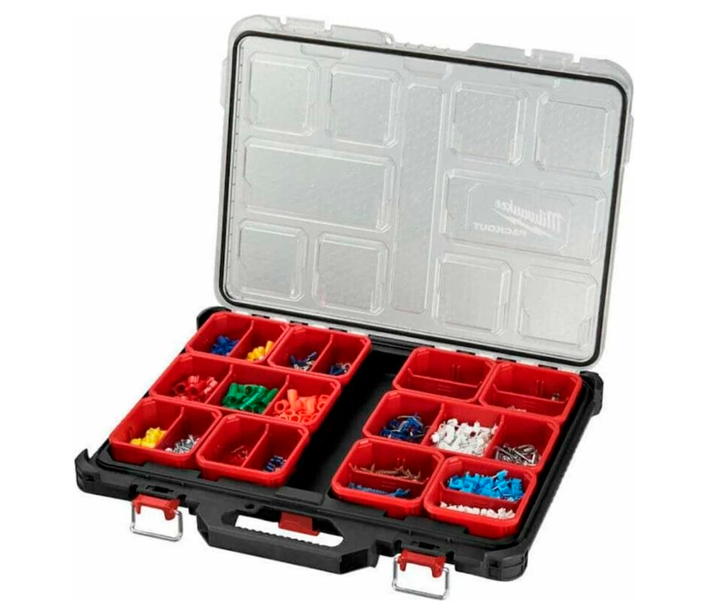 Organaizer MILWAUKEE Packout SLIM Organizer 4932471064 Plastic photo 1