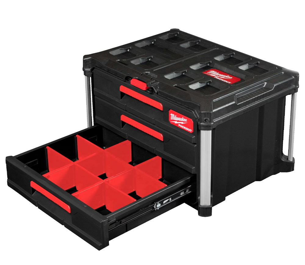 Ящик для инструментов MILWAUKEE Packout Drawler Box 4932472130 Пластик photo 1