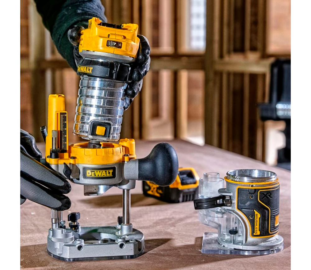 Фрезер аккумуляторный (без аккумуляторов) DEWALT DCW604N 36мм 18В photo 1