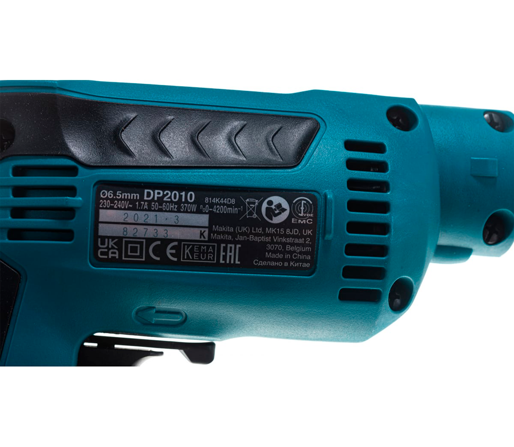 Дрель MAKITA DP2010 370вт photo 2