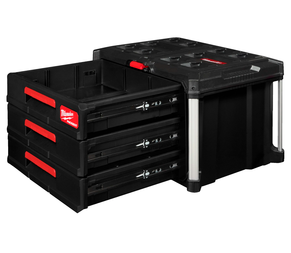 Ящик для инструментов MILWAUKEE Packout Drawler Box 4932472130 Пластик photo 2
