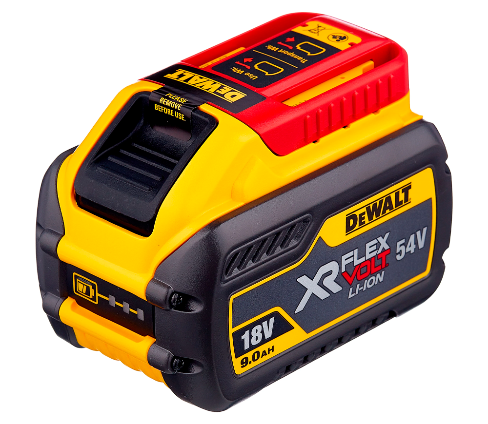 Аккумулятор DEWALT XR FlexVolt DCB547 Слайдер 18-54В 9Ач photo 2