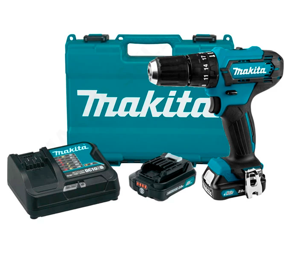 Mașină de înșurubat cu acumulator MAKITA HP333DSAE 18V 2Ah photo 3