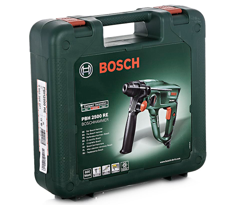 Ciocan rotopercutor BOSCH PBH 2500 RE 600w SDS-Plus photo 3