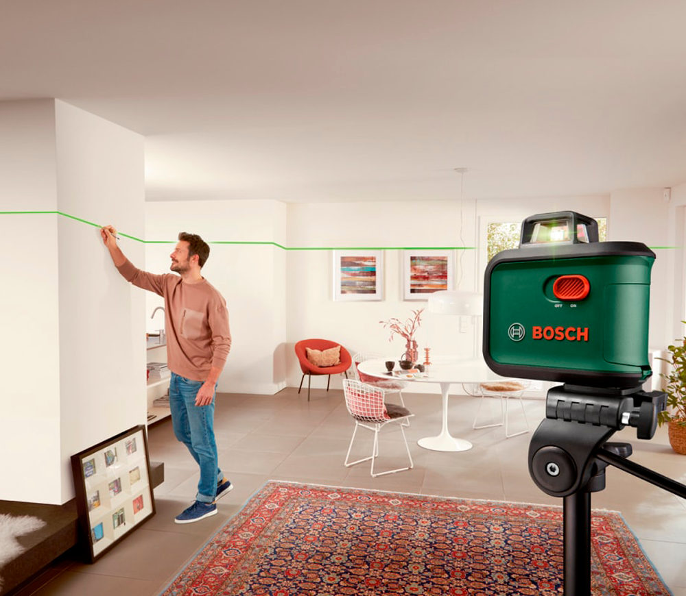 Лазерный уровень BOSCH Advanced Level 360 3луча 24m photo 3
