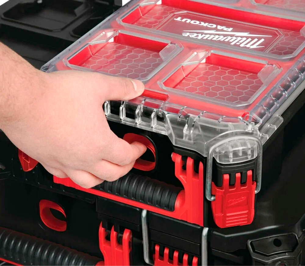 Organaizer MILWAUKEE Packout Compact Organizer 4932464083 Plastic photo 3