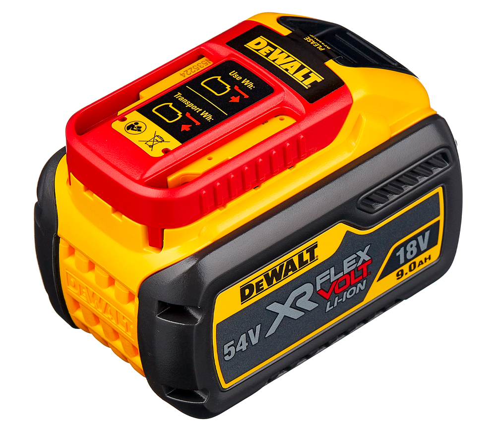 Аккумулятор DEWALT XR FlexVolt DCB547 Слайдер 18-54В 9Ач photo 3
