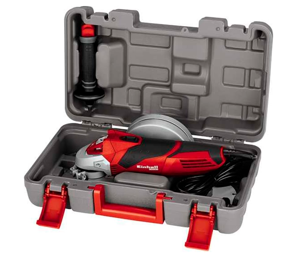 Угловая шлифмашина EINHELL TE-AG 125/750 Kit 44.308.85 750вт 125мм photo 4