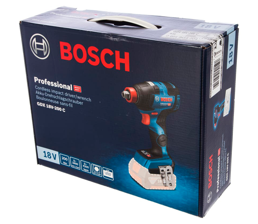 Гайковерт BOSCH GDX 18V-200 C B06019G4204  200Нм photo 4