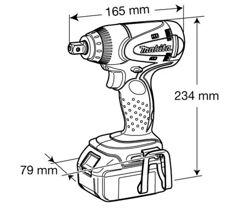 Шуруповерт аккумуляторный MAKITA DTD157Z 18В photo 5