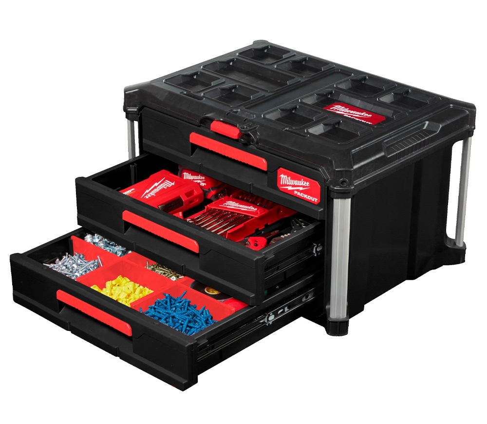 Ящик для инструментов MILWAUKEE Packout Drawler Box 4932472130 Пластик photo 5
