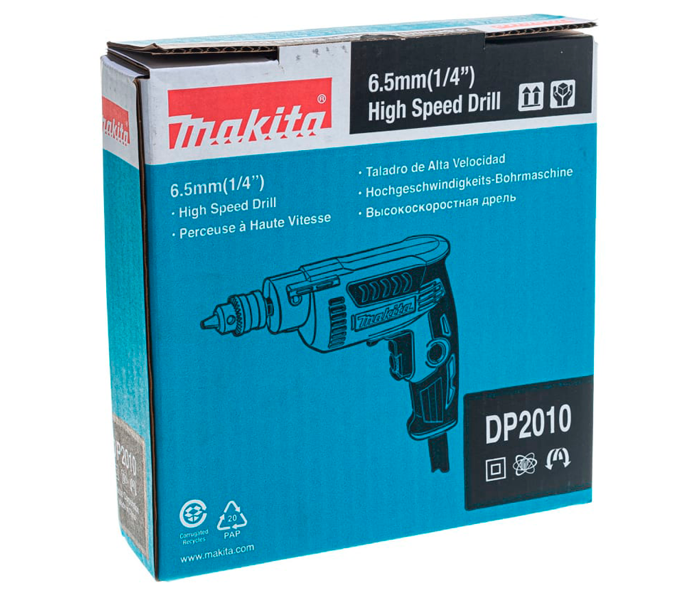 Дрель MAKITA DP2010 370вт photo 6