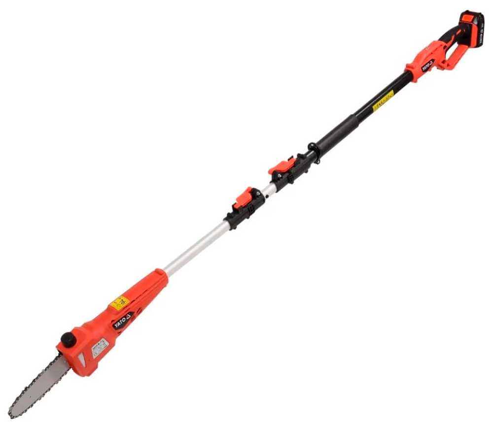 Цепная пила аккумуляторная YATO YT82836 200мм 18В 2Ач photo