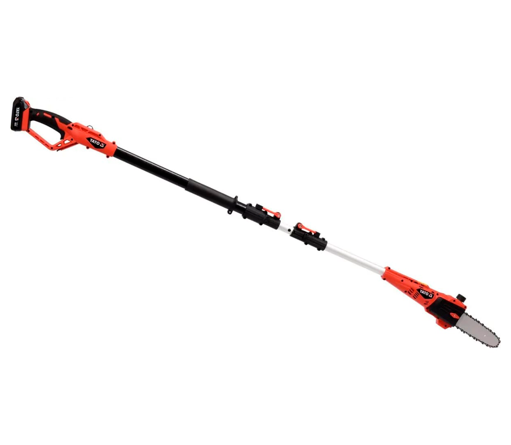 Цепная пила аккумуляторная YATO YT82836 200мм 18В 2Ач photo 0