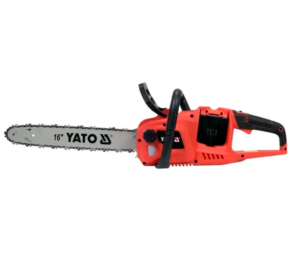 Цепная пила аккумуляторная YATO YT828132 400мм 2x18В (без аккумулятора) photo 1