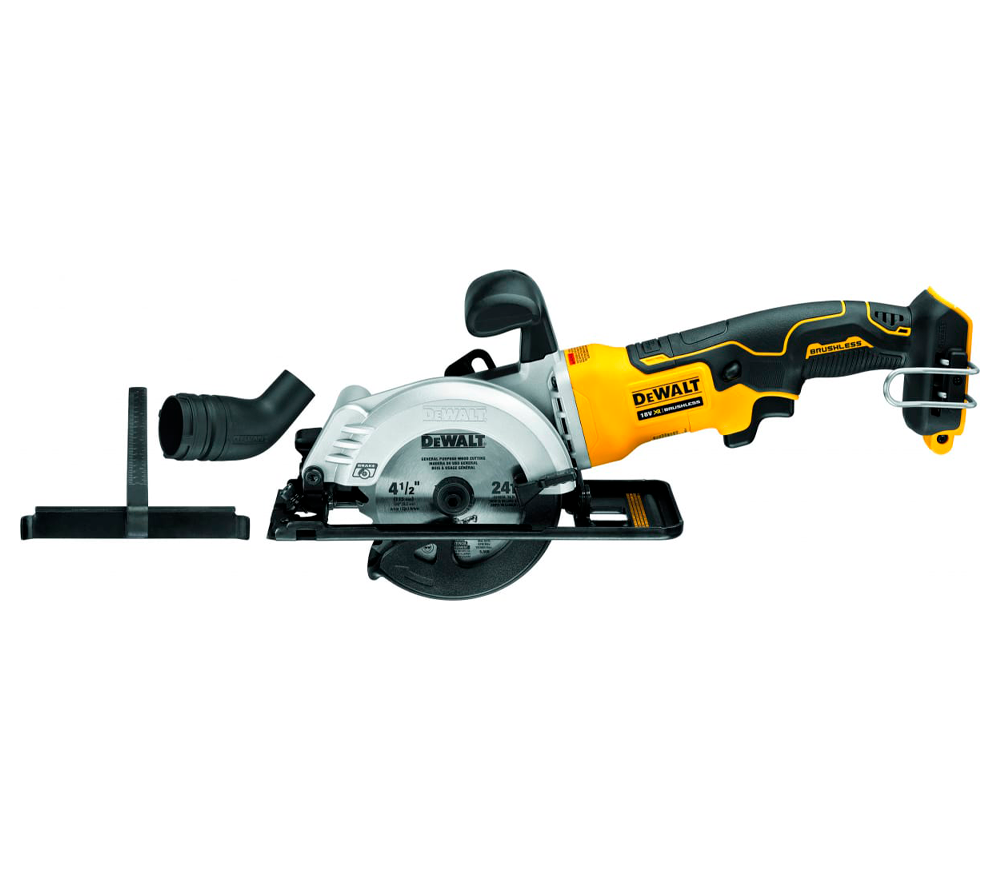 Дисковая пила аккумуляторная (без аккумуляторов) DEWALT DCS571NT 115мм 18В photo 1