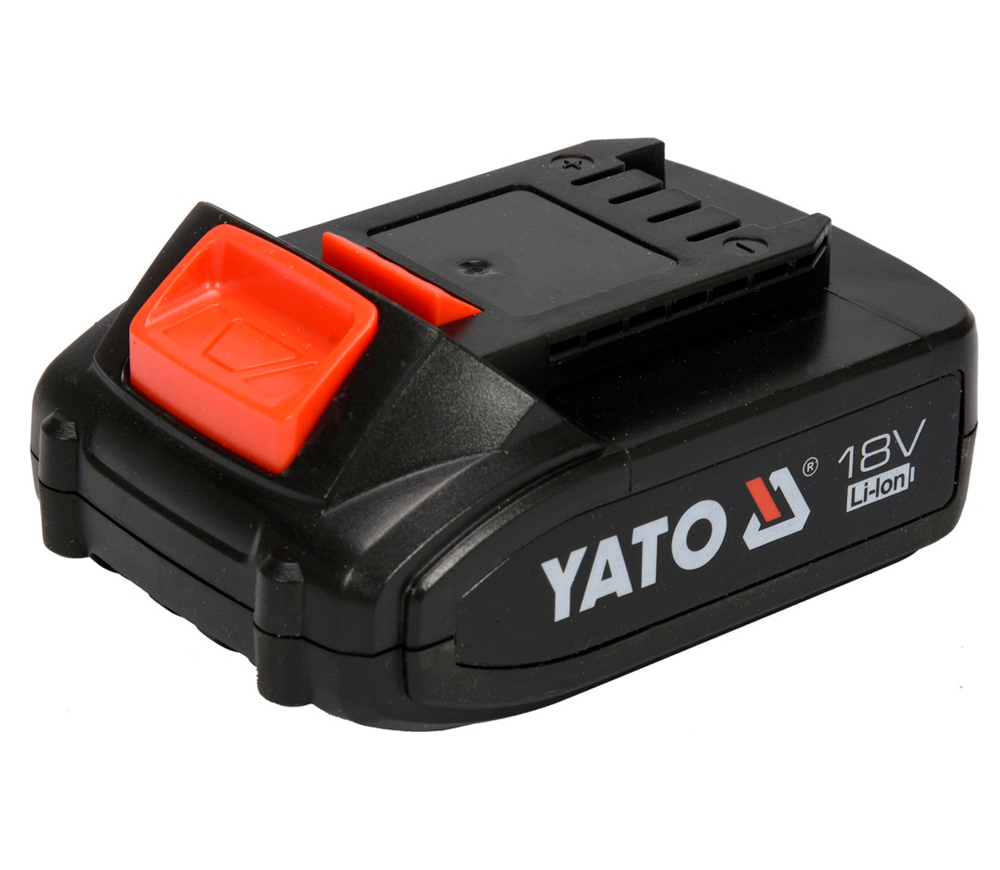 Угловая шлифмашина аккумуляторная YATO YT82826 125мм 18В 2Ач photo 2