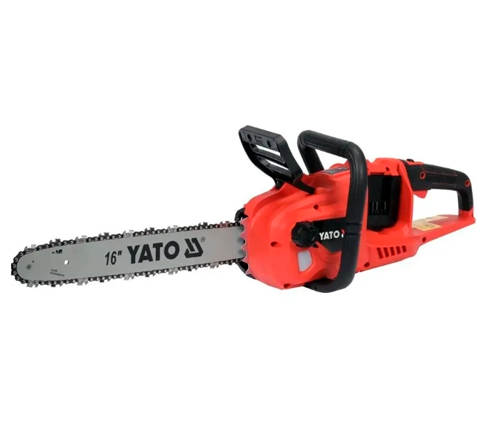 Цепная пила аккумуляторная YATO YT828132 400мм 2x18В (без аккумулятора) photo 2