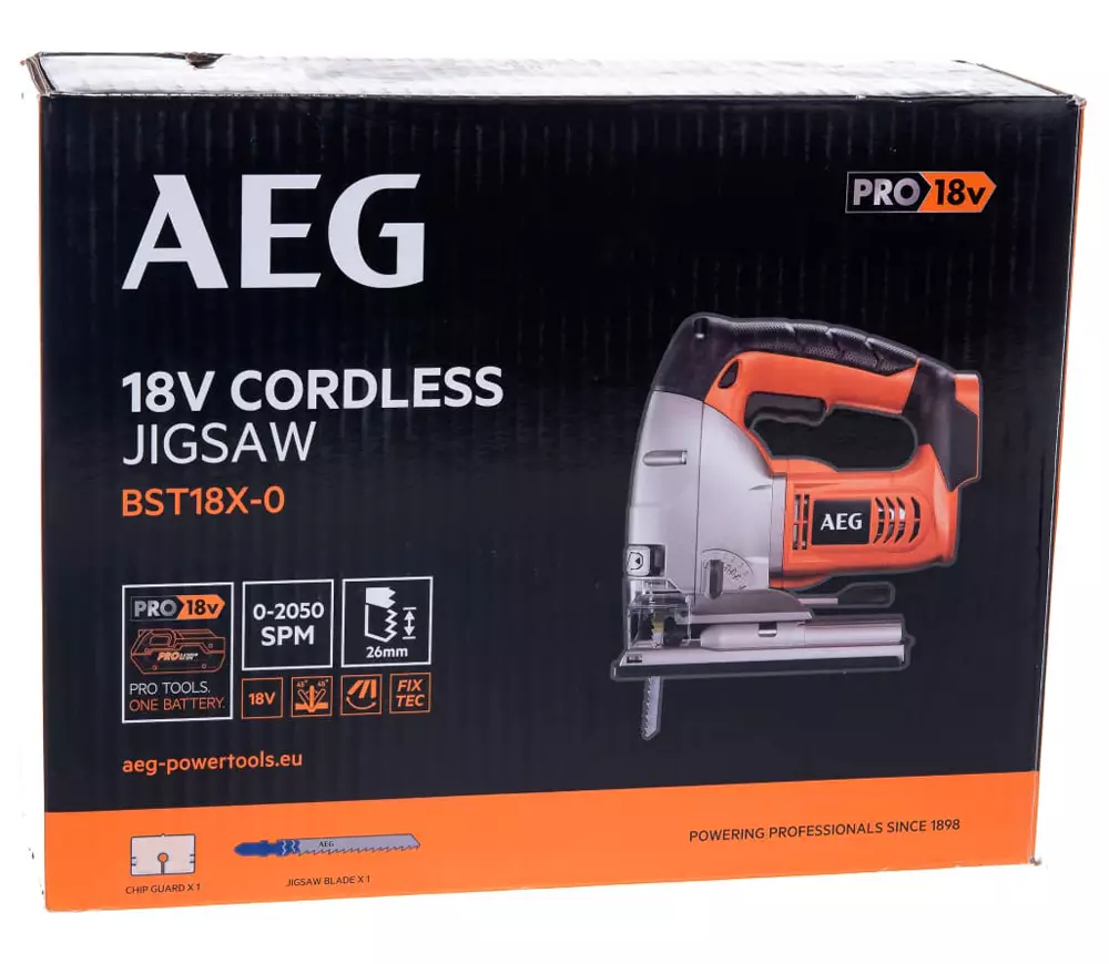 Лобзик аккумуляторный (без аккумуляторов) AEG BST18X-0 18В photo 7