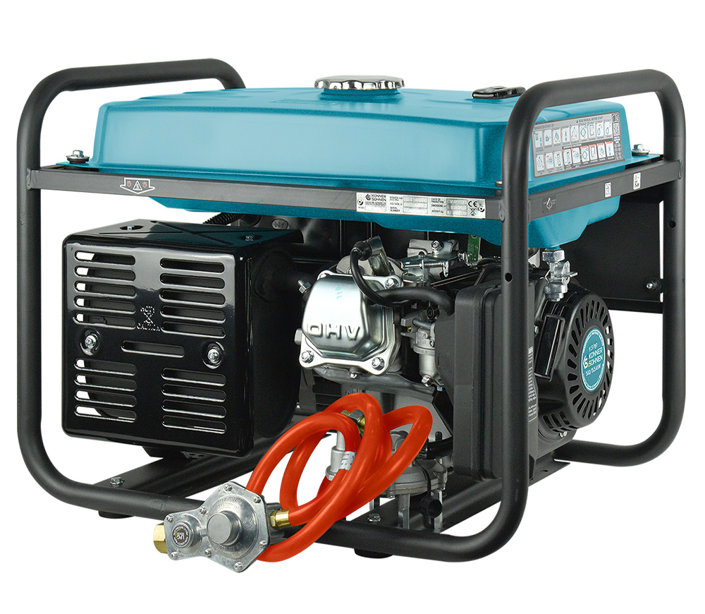 Электрогенератор Könner&Söhnen KS 7000E G 5.5квт Бензин/Газ AVR photo 4