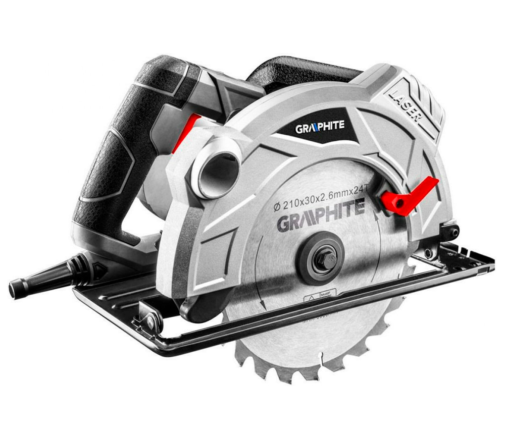 Дисковая пила GRAPHITE 58G492 1500вт 185мм photo