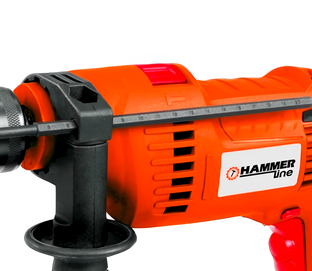 Дрель ударная HAMMER HL-SBM570 570вт photo 2