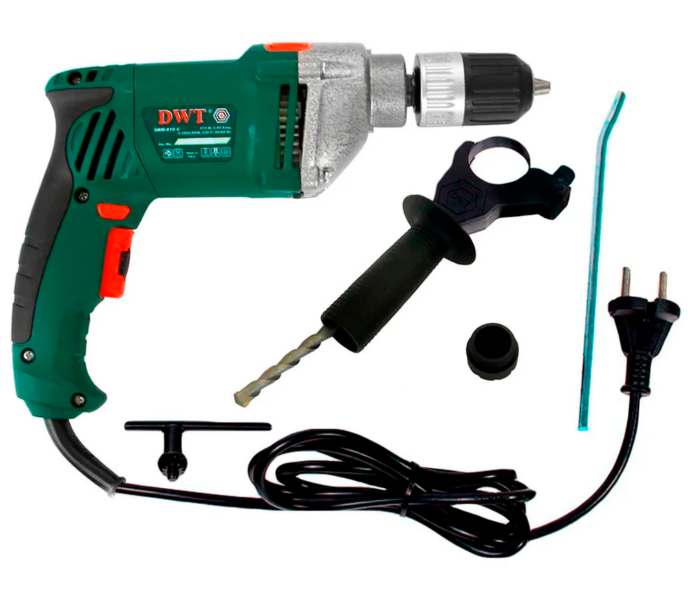 Дрель ударная DWT SBM810 C 810вт photo 2