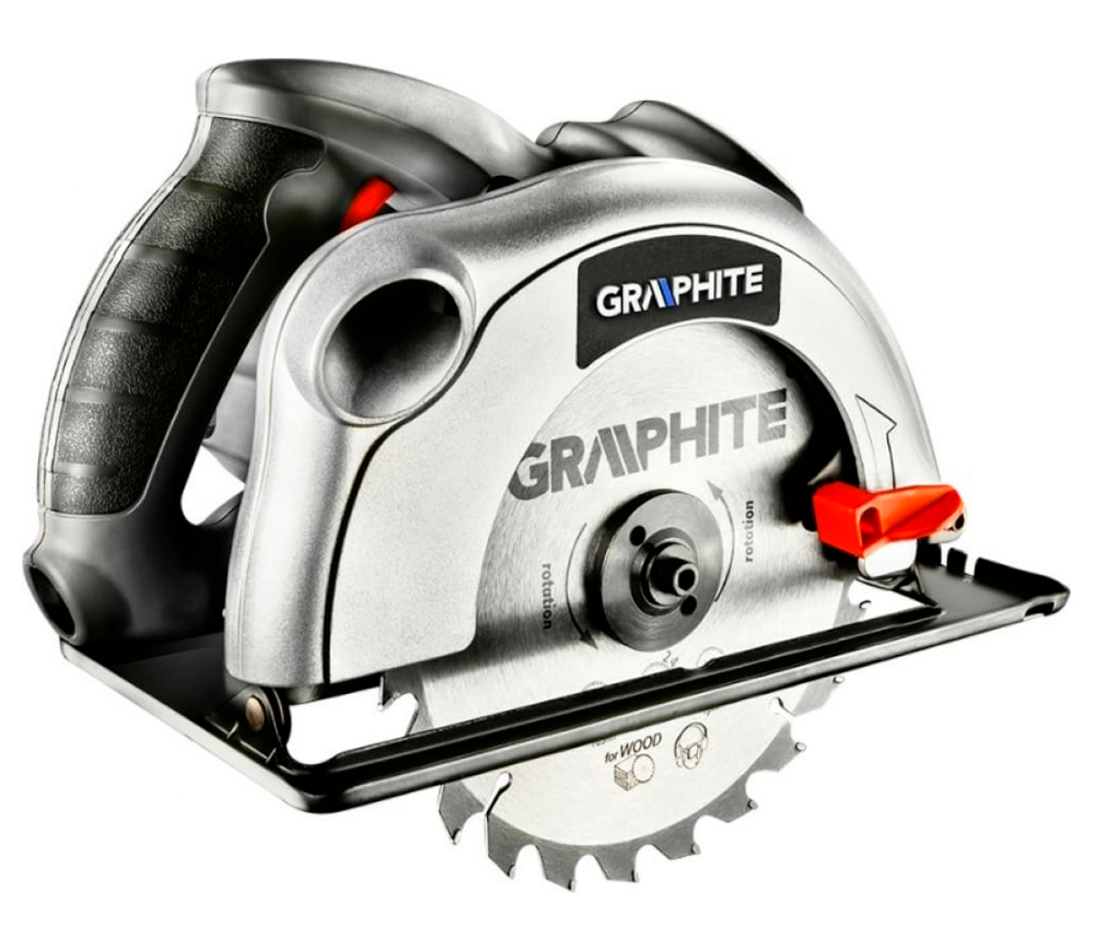 Дисковая пила GRAPHITE 58G488 1200вт 185мм photo