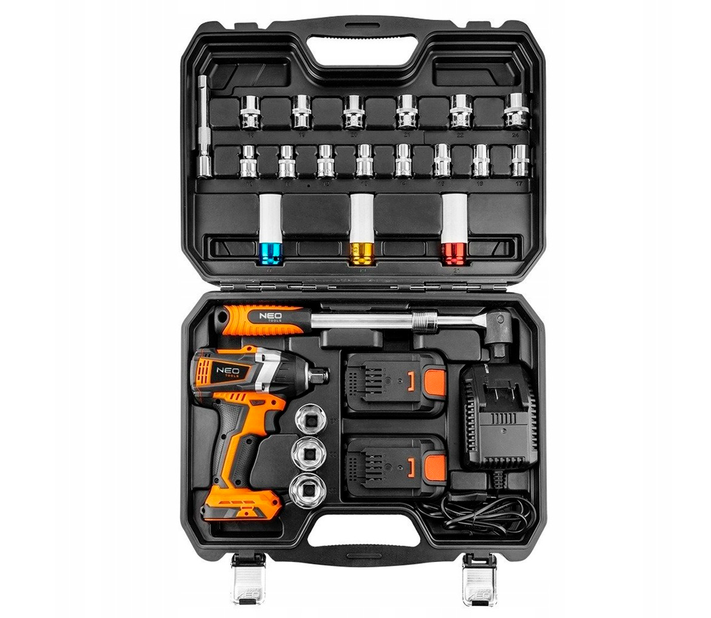 Гайковерт с набором головок NEO TOOLS 08-600  200Нм photo 0