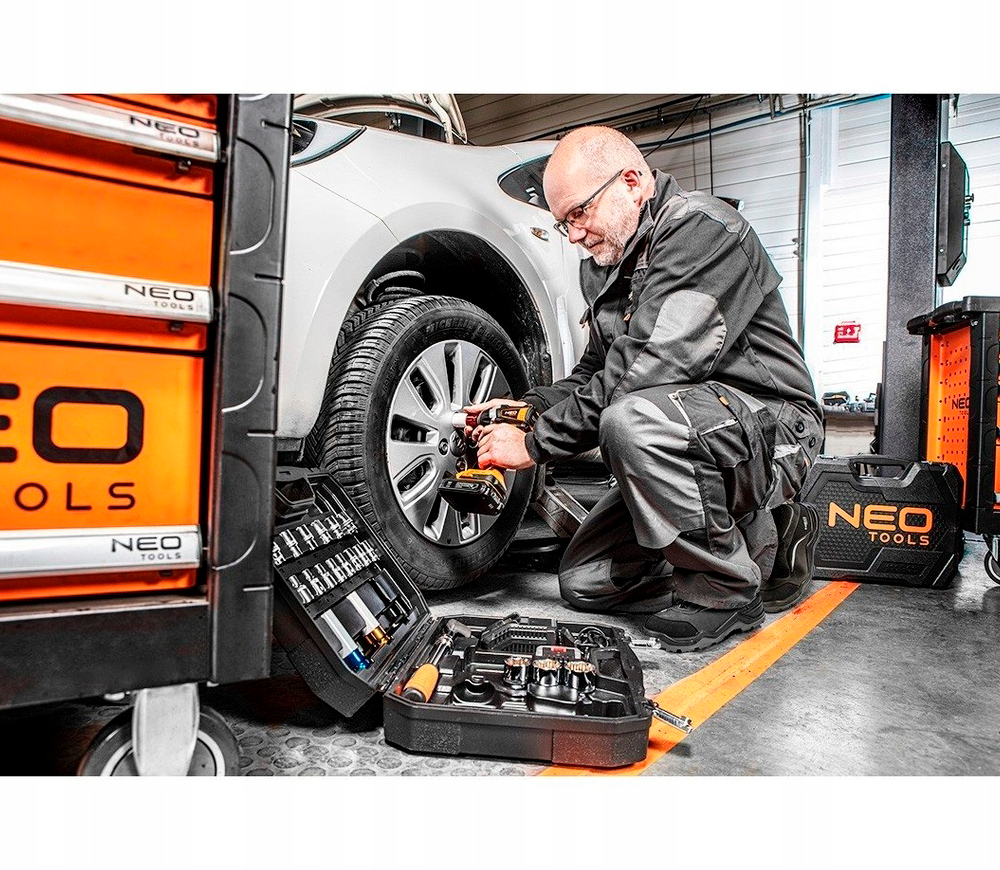 Гайковерт с набором головок NEO TOOLS 08-600  200Нм photo 4