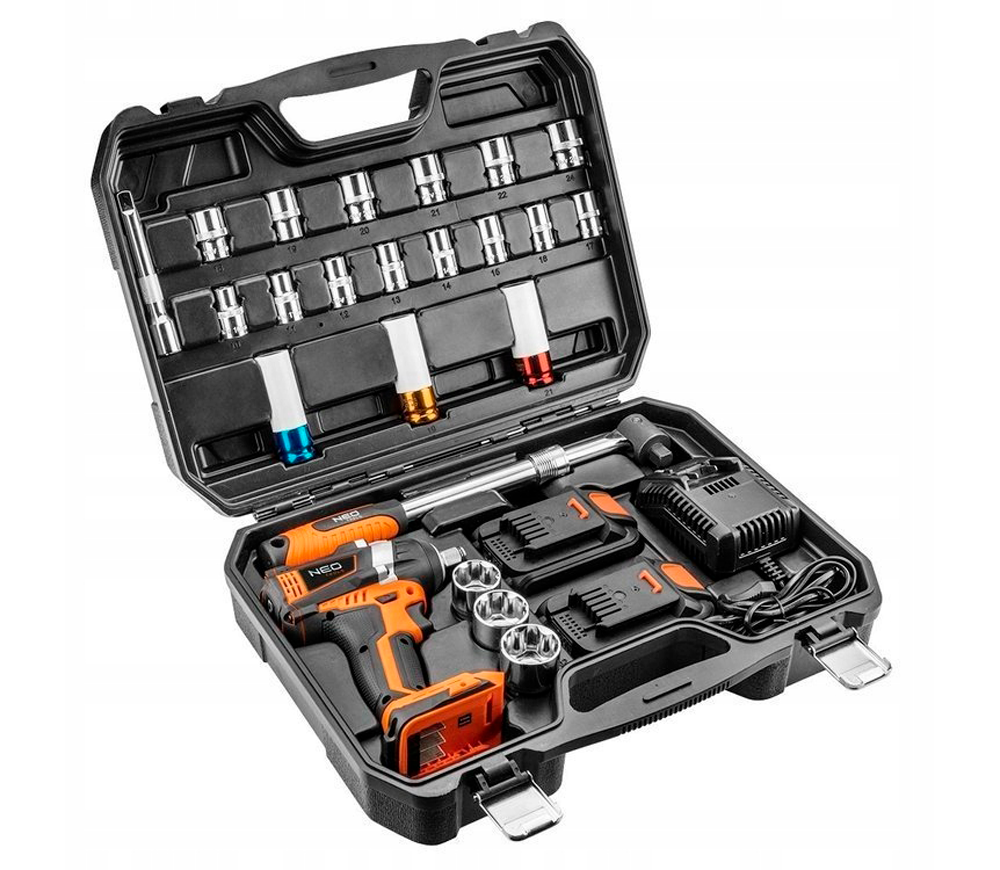 Гайковерт с набором головок NEO TOOLS 08-600  200Нм photo