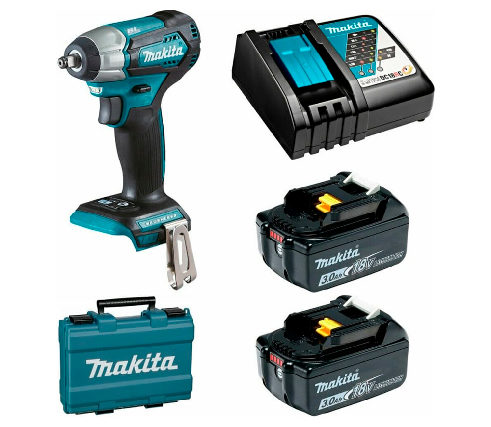 Гайковерт аккумуляторный MAKITA DTW180RFE  180Нм photo 0