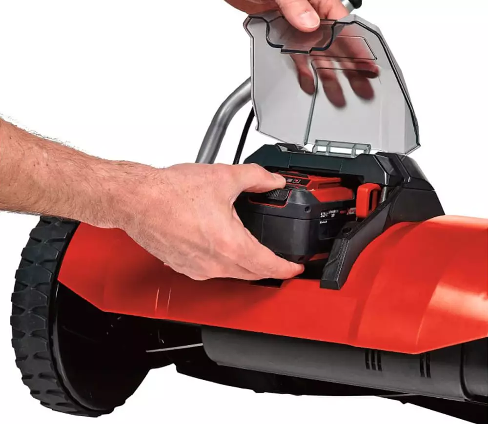 Mașină de tuns gazonul cu acumulator (fără bat) EINHELL GE-HM 18/38 Li XPWR SOLO 380mm 18V photo 0