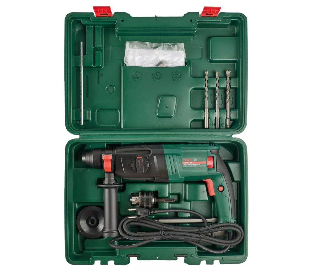 Перфоратор DWT SBH07-24 BMC 710вт SDS-Plus/Зажимной под ключ photo 4