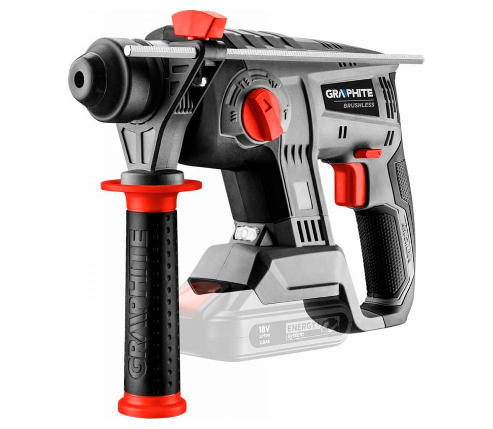 Перфоратор аккумуляторный GRAPHITE 58G027 2.2Дж 18В photo