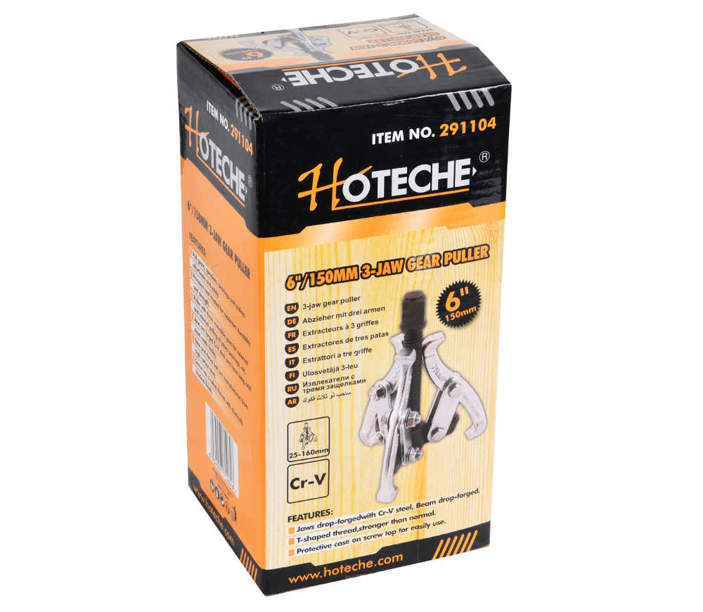 Съемник с тремя захватами HOTECHE 291102  100мм photo 3