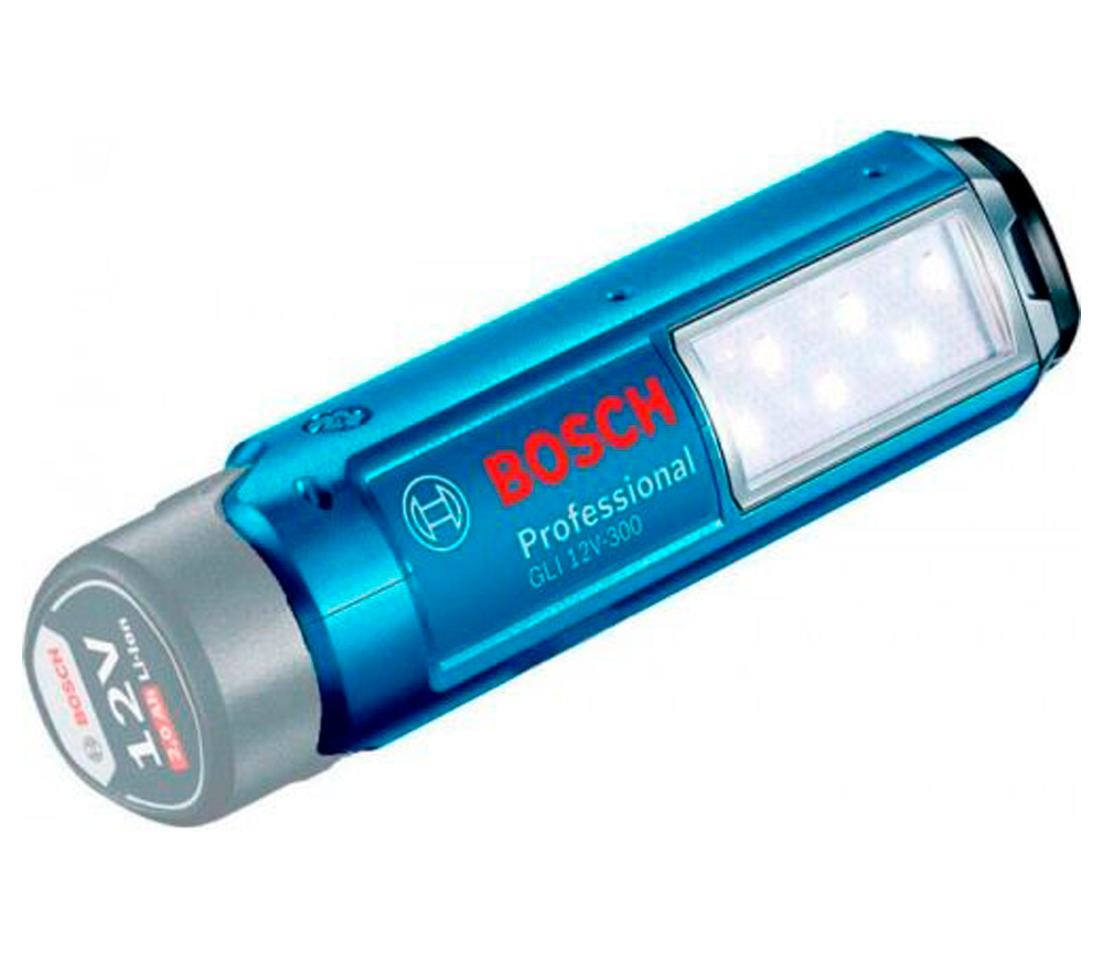 Набор аккумуляторный шуруповёрт и фонарь BOSCH  GSR 120 LI + GLI 12V-300 12В 2Ач photo 0