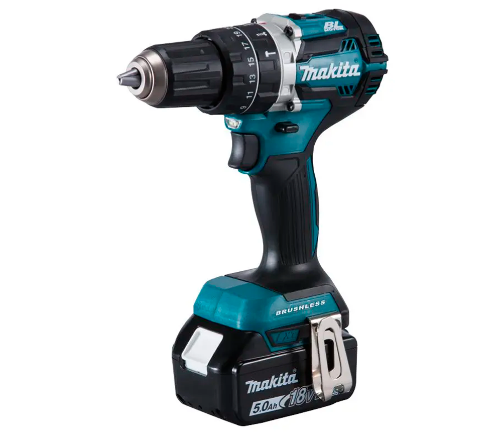 Mașină de înșurubat cu impact cu acumulator MAKITA DHP484RTE 18V 5Ah photo 1