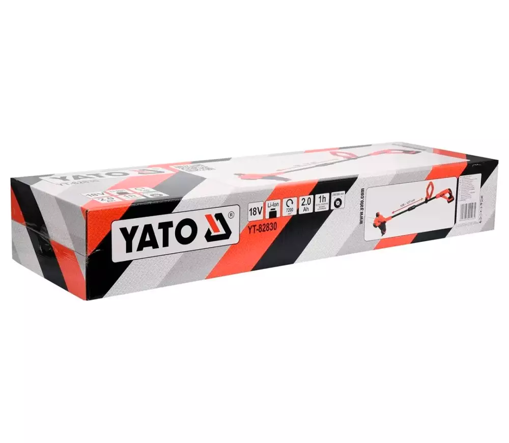 Триммер аккумуляторный YATO YT82830 18В 2Ач photo 4