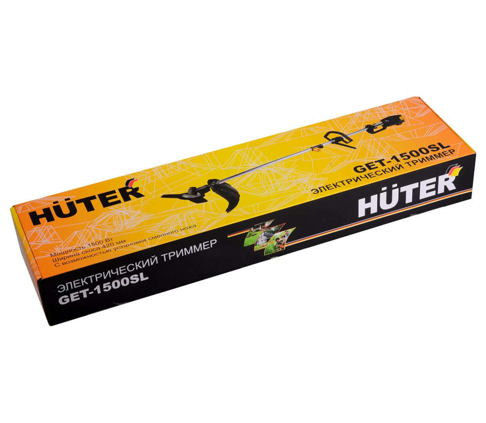 Триммер электрический HUTER GET-1500SL 1500вт 420мм photo 7