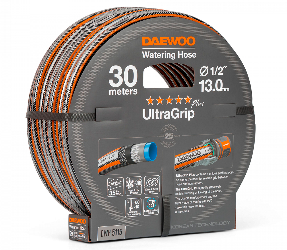 Шланг армированый DAEWOO UltraGrip Plus DWH 5115 30m photo